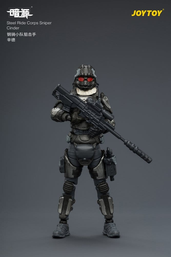Dark Source Steel Ride Corps Action Figure Sniper Cinder 8 cm [7]