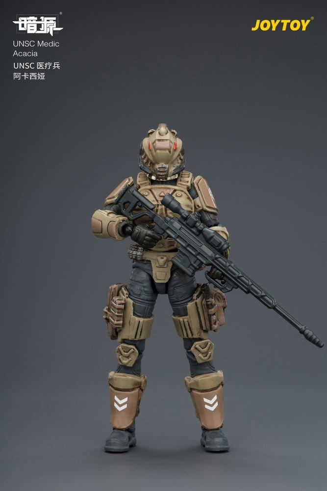 Dark Source UNSC Action Figure Medic Acacia 8 cm [9]