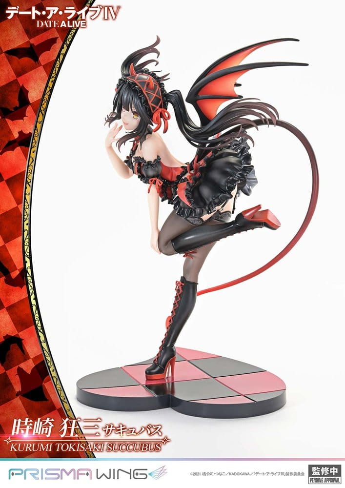 Date A Live Prisma Wing PVC Statue 1/7 Kurumi Tokisaki succubus 25 cm [9]