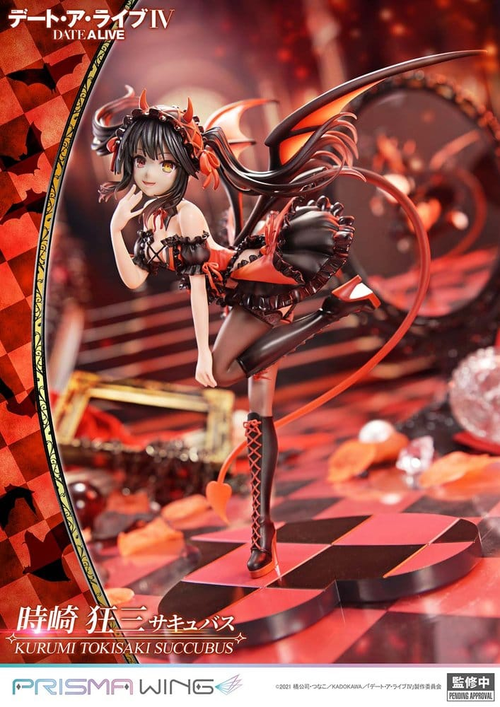 Date A Live Prisma Wing PVC Statue 1/7 Kurumi Tokisaki succubus 25 cm [3]