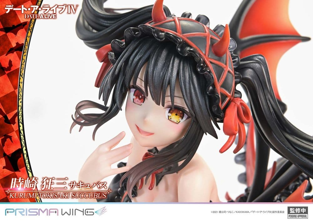 Date A Live Prisma Wing PVC Statue 1/7 Kurumi Tokisaki succubus 25 cm [10]