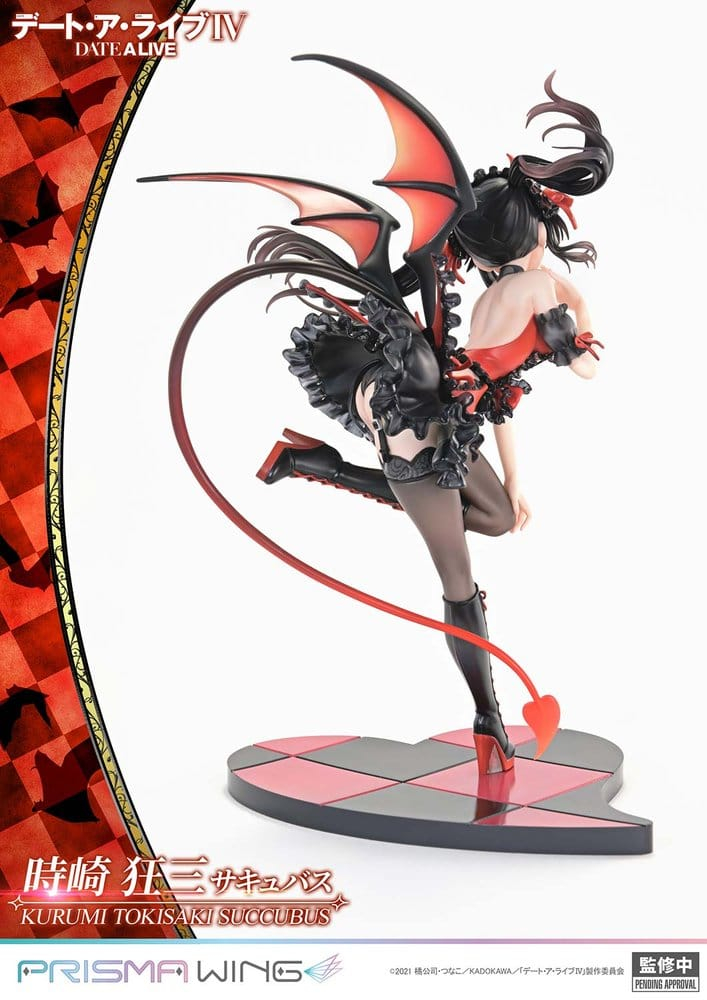 Date A Live Prisma Wing PVC Statue 1/7 Kurumi Tokisaki succubus 25 cm [8]