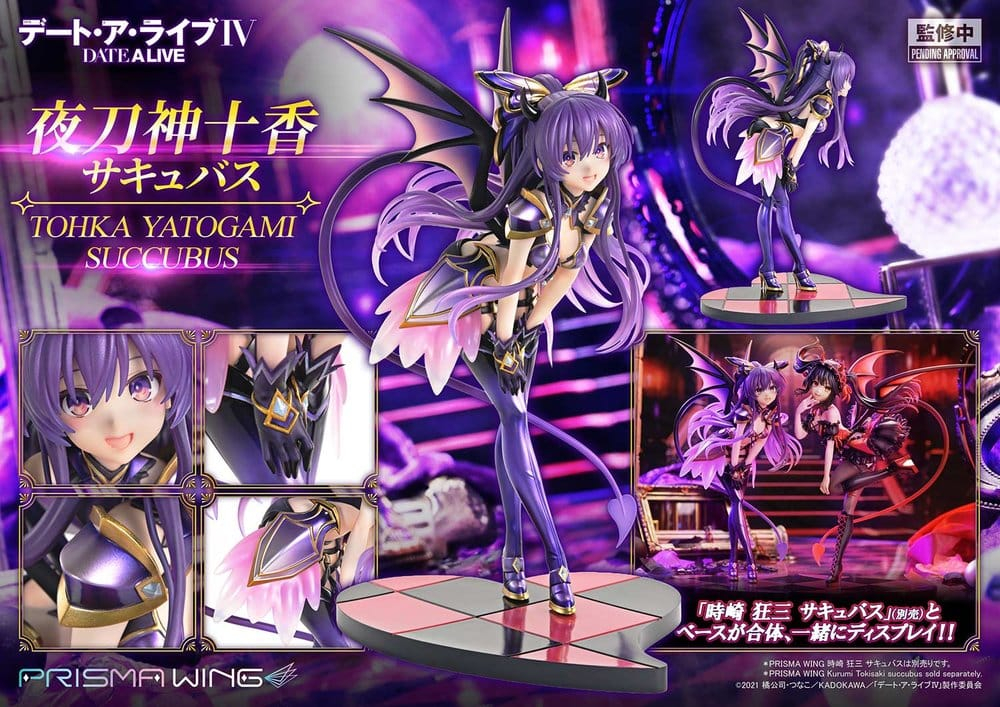 Date A Live Prisma Wing PVC Statue 1/7 Tohka Yatogami succubus 25 cm [6]