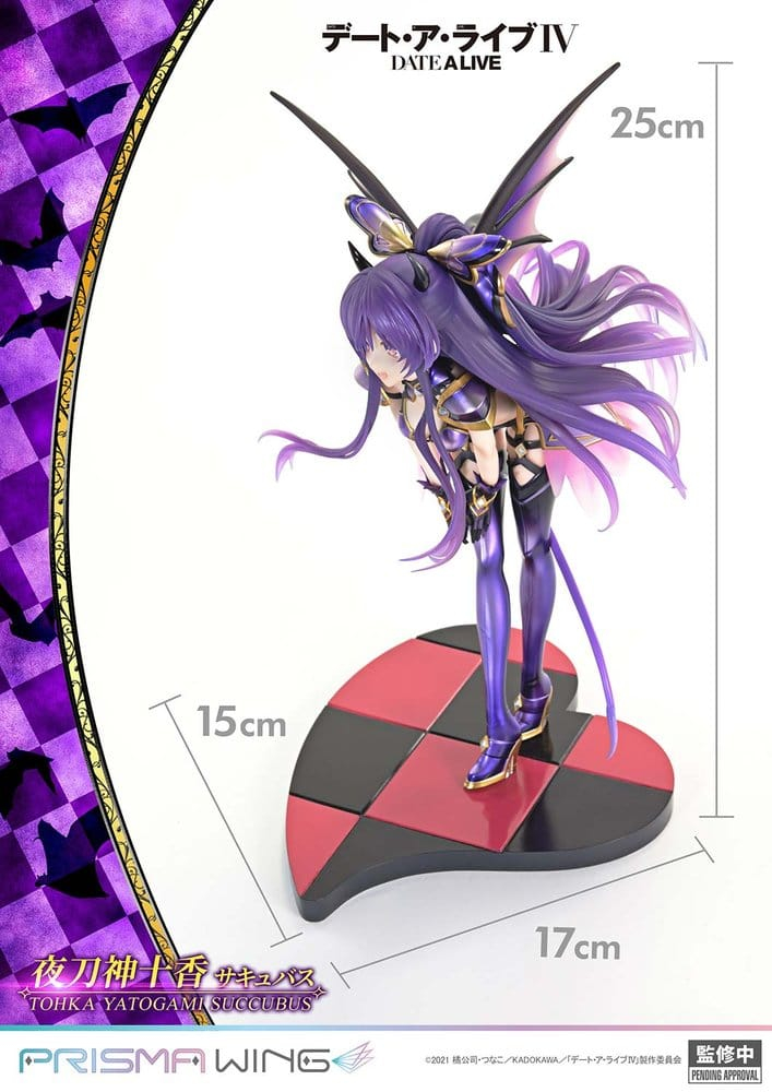 Date A Live Prisma Wing PVC Statue 1/7 Tohka Yatogami succubus 25 cm [7]