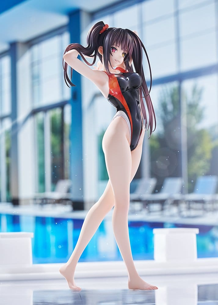 Date A Live Swimsuit Silhouette PVC Figure 1/7 Kurumi Tokisaki Swimwear Ver. 24 cm [4]