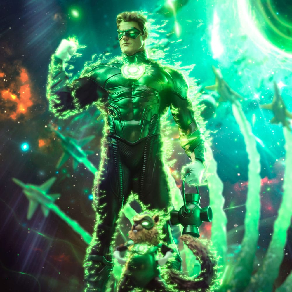 DC Comics Art Scale Deluxe Statue 1/10 Green Lantern Unleashed 24 cm [13]