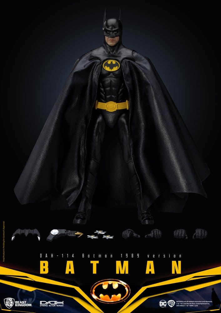 DC Comics Dynamic 8ction Heroes Action Figure Batman 1989 Standard Version 21 cm [6]