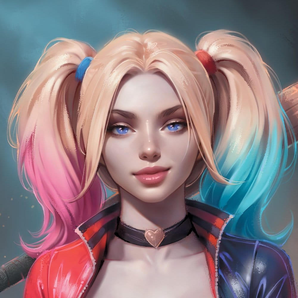 DC Comics Fine Art Print Harley Quinn 41 x 61 cm - unframed [3]