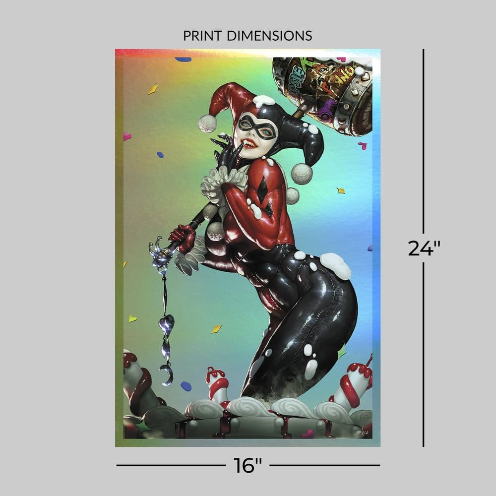 DC Comics Fine Art Print Harley Quinn (Exclusive Edition) 41 x 61 cm - unframed [2]