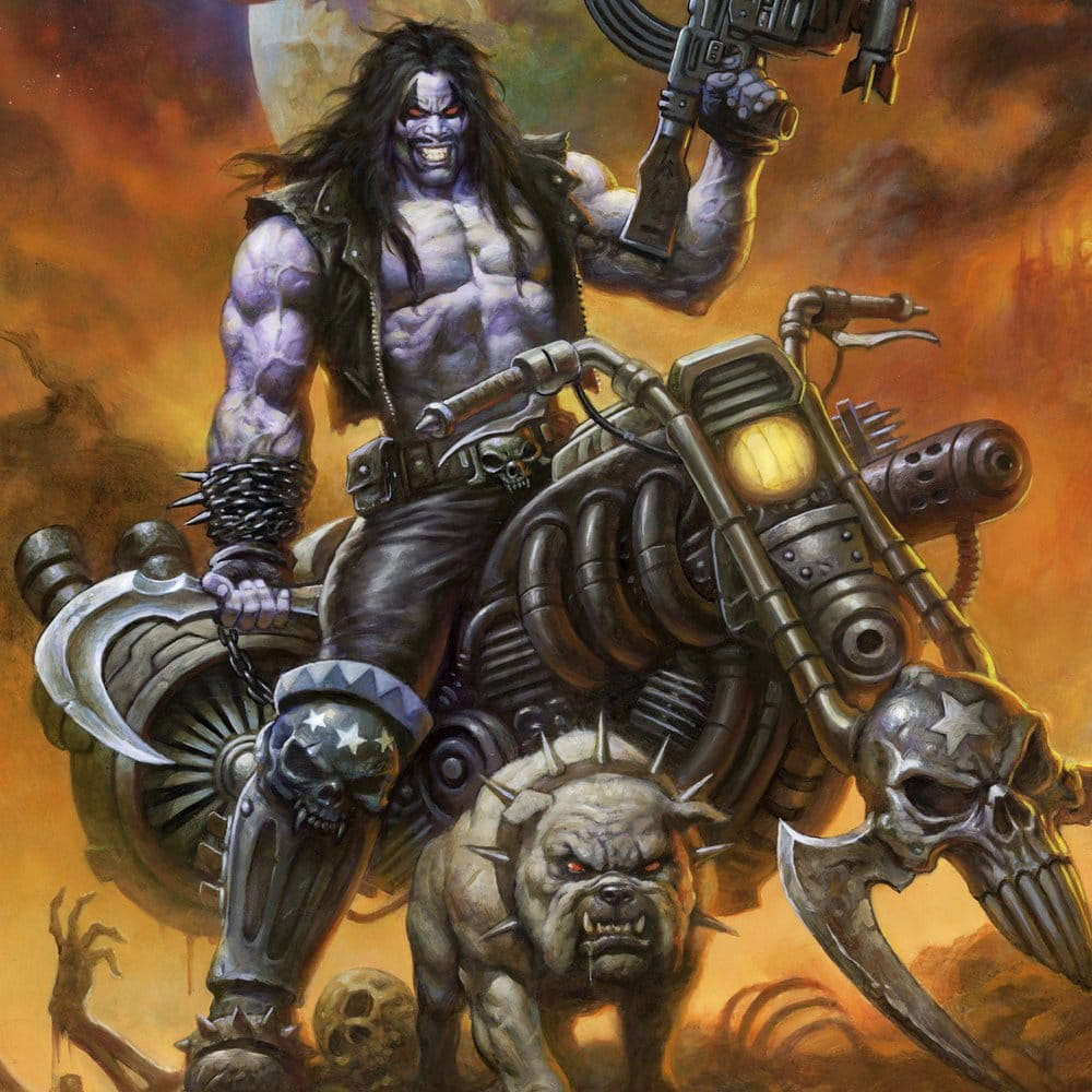 DC Comics Fine Art Print Lobo™: The Main Man by Alex Horley 46 x 61 cm - unframed [2]