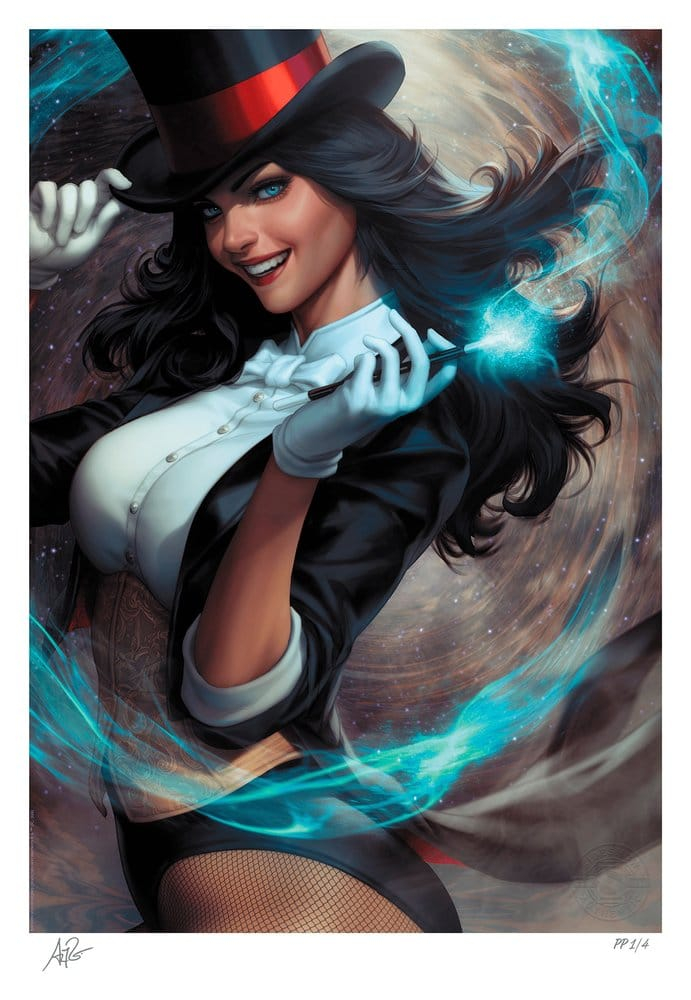 DC Comics Fine Art Print Zatanna: Bring Down the House 46 x 61 cm - unframed [8]