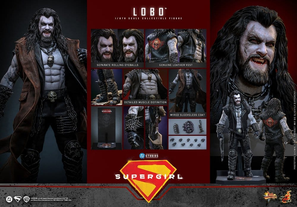 DC Comics Movie Masterpiece Action Figure 1/6 Lobo 33 cm [18]