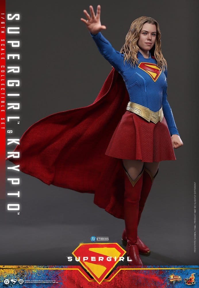 DC Comics Movie Masterpiece Action Figure Set Supergirl & Krypto 28 cm [7]