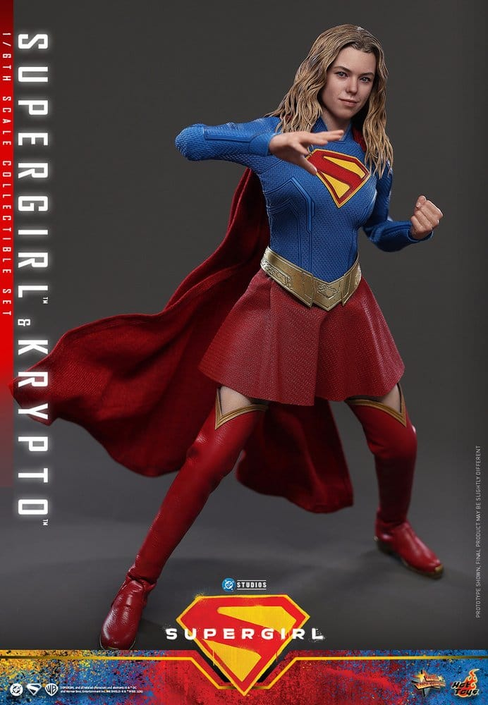 DC Comics Movie Masterpiece Action Figure Set Supergirl & Krypto 28 cm [6]