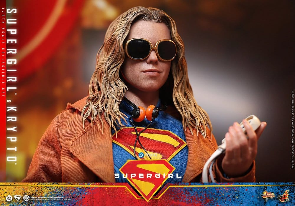DC Comics Movie Masterpiece Action Figure Set Supergirl & Krypto 28 cm [4]