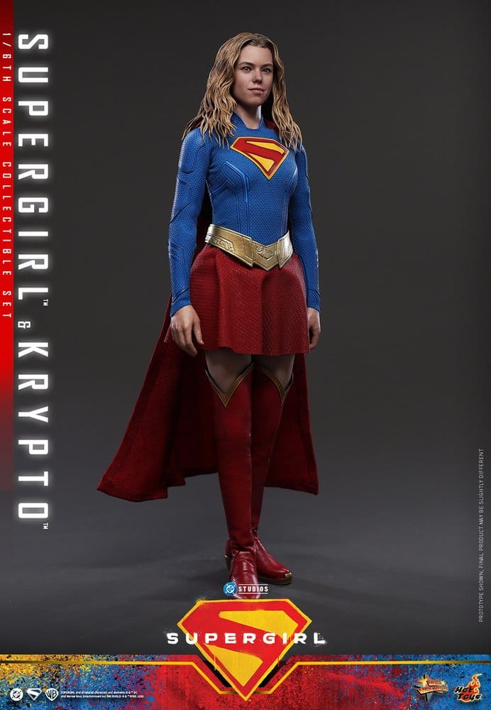 DC Comics Movie Masterpiece Action Figure Set Supergirl & Krypto 28 cm [9]