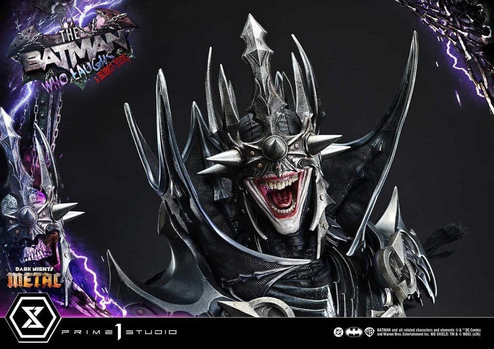 DC Comics Museum Masterline Statue 1/3 Dark Nights: Death Metal The Batman Who Laughs & Robin King Deluxe Version 85 cm [20]