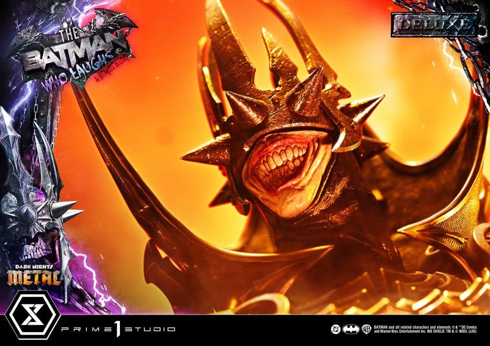 DC Comics Museum Masterline Statue 1/3 Dark Nights: Death Metal The Batman Who Laughs & Robin King DX Bonus 85 cm [12]