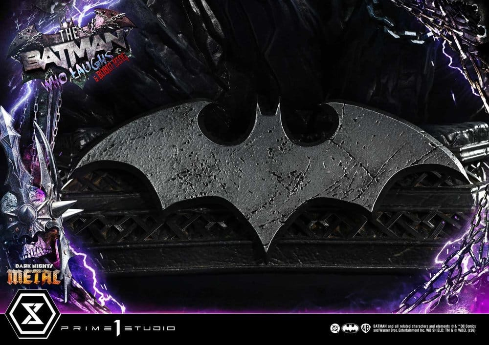 DC Comics Museum Masterline Statue 1/3 Dark Nights: Death Metal The Batman Who Laughs & Robin King DX Bonus 85 cm [25]