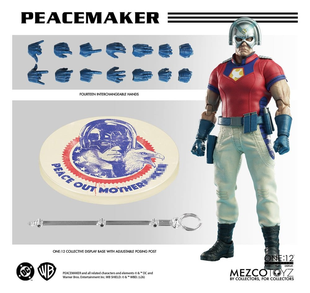 DC Comics One:12 Collective Action Figure 1/12 Peacemaker 17 cm [15]