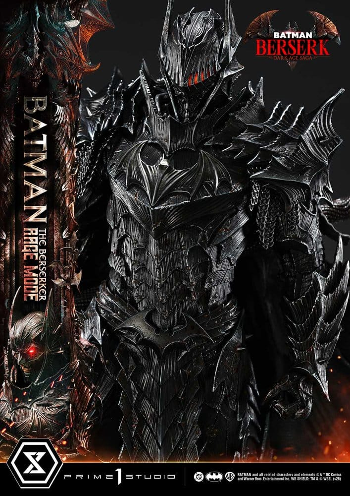 DC Comics Premium Masterline Series Statue 1/4 Batman (Comics) Batman: The Berserker Rage Mode 82 cm [15]