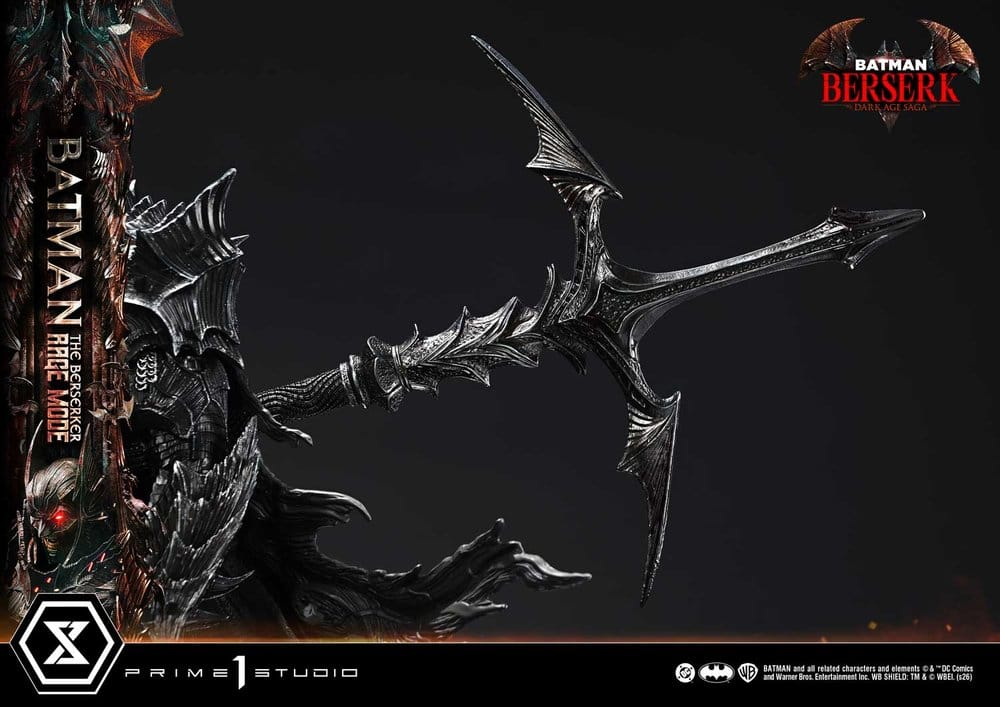 DC Comics Premium Masterline Series Statue 1/4 Batman (Comics) Batman: The Berserker Rage Mode 82 cm [12]