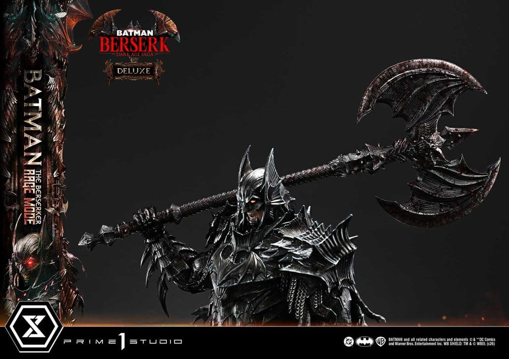 DC Comics Premium Masterline Series Statue 1/4 Batman (Comics) Batman: The Berserker Rage Mode Deluxe Version 93 cm [19]