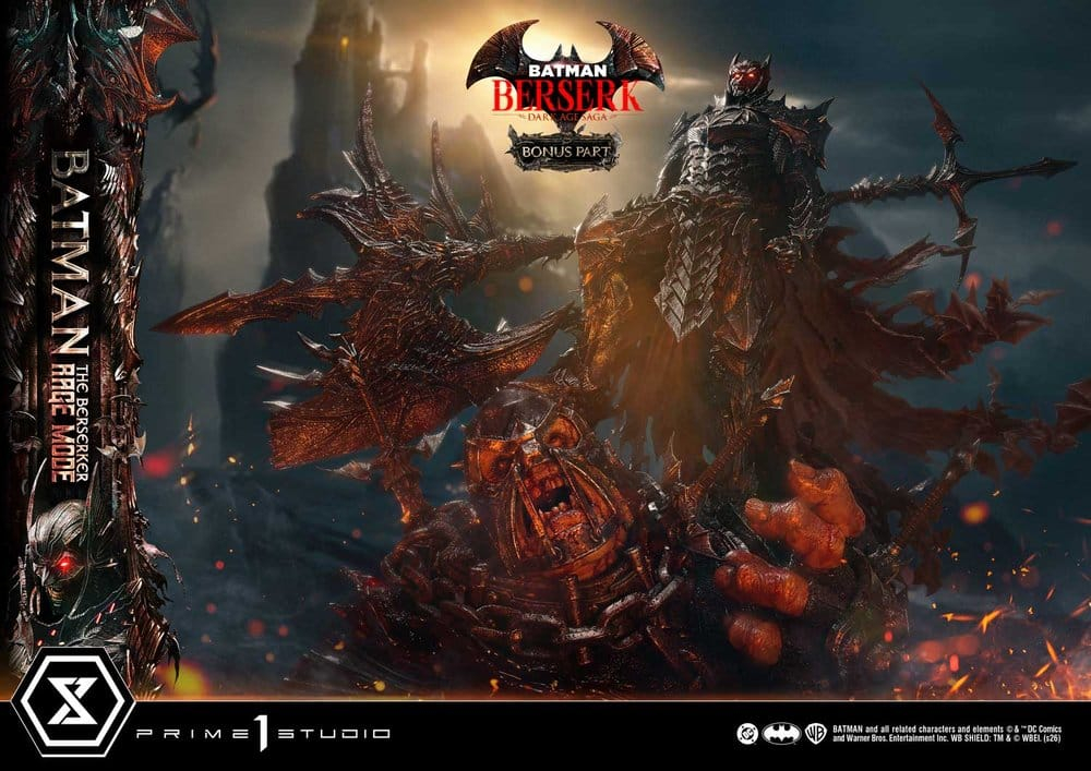 DC Comics Premium Masterline Series Statue 1/4 Batman (Comics) Batman: The Berserker Rage Mode DX Bonus Version 93 cm [5]