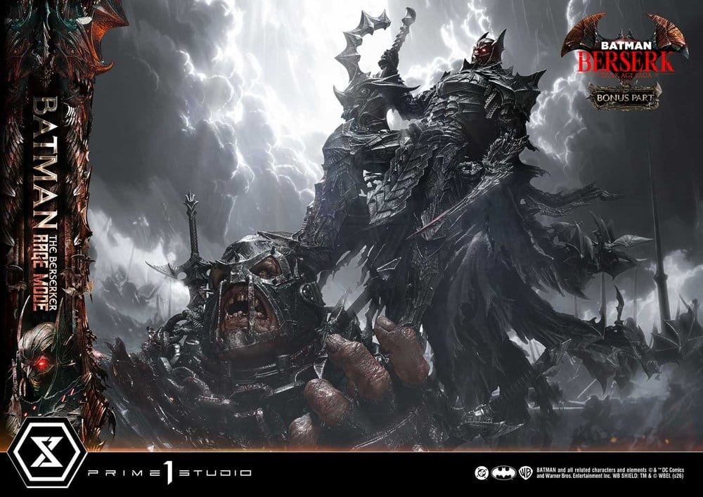 DC Comics Premium Masterline Series Statue 1/4 Batman (Comics) Batman: The Berserker Rage Mode DX Bonus Version 93 cm [4]