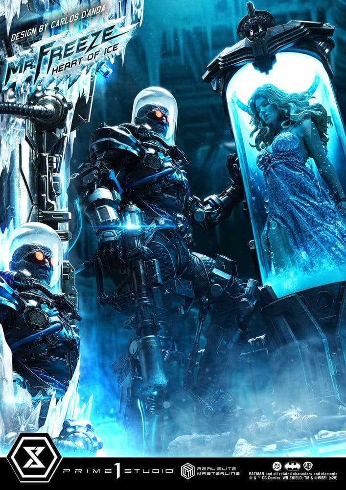 DC Comics Real Elite Masterline Series Statue 1/3 Batman (Comics) Mr. Freeze Heart of Ice (Design by Carlos D'Anda) 82 cm [14]