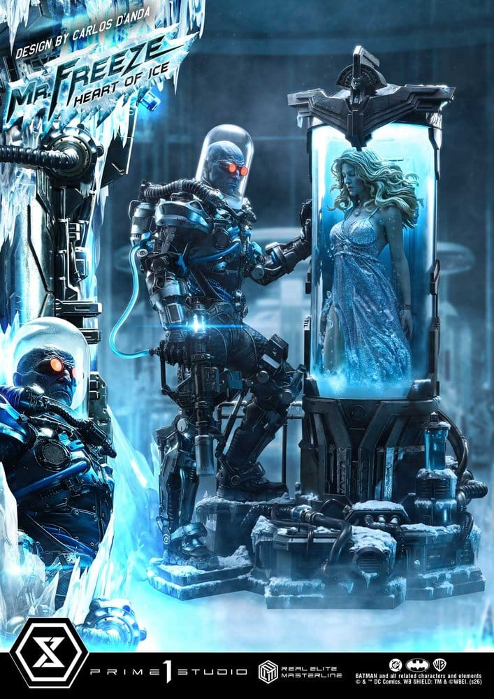 DC Comics Real Elite Masterline Series Statue 1/3 Batman (Comics) Mr. Freeze Heart of Ice (Design by Carlos D'Anda) 82 cm [2]