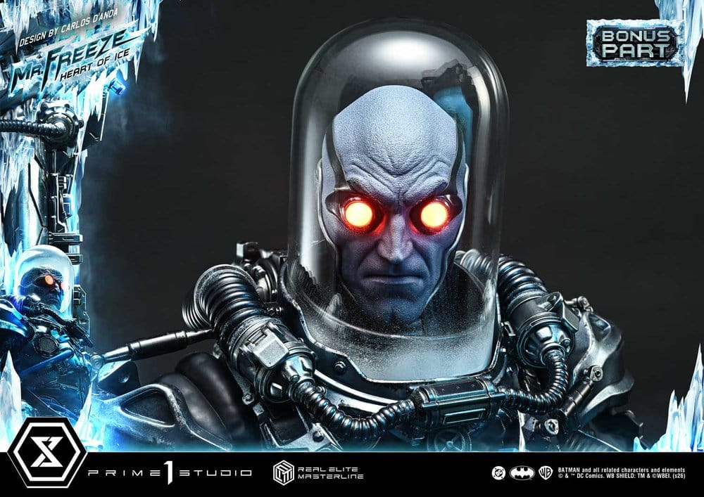 DC Comics Real Elite Masterline Series Statue 1/3 Batman (Comics) Mr. Freeze Heart of Ice (Design by Carlos D'Anda) Deluxe Bonus Version 82 cm [2]