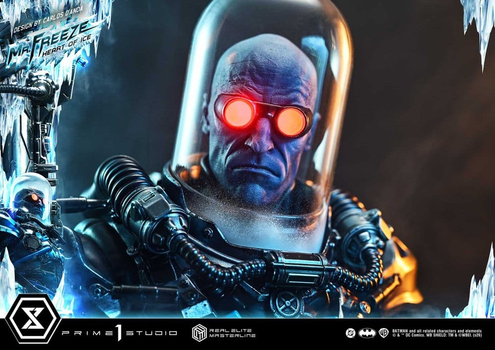 DC Comics Real Elite Masterline Series Statue 1/3 Batman (Comics) Mr. Freeze Heart of Ice (Design by Carlos D'Anda) Deluxe Bonus Version 82 cm [5]
