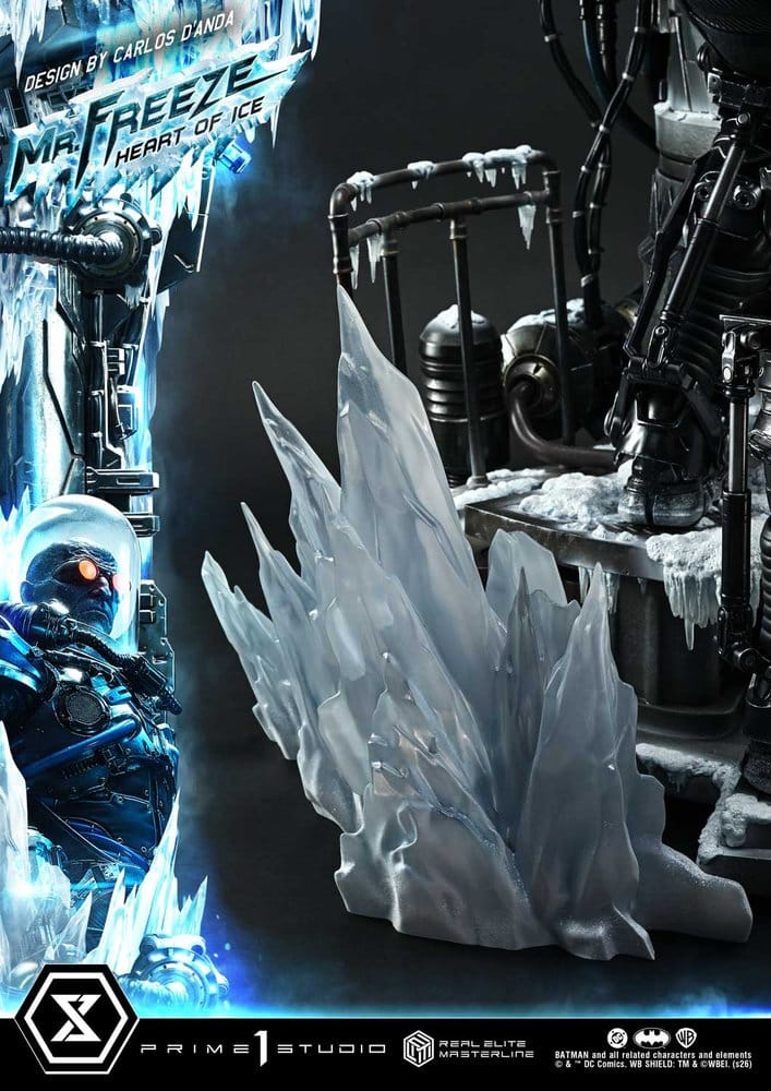 DC Comics Real Elite Masterline Series Statue 1/3 Batman (Comics) Mr. Freeze Heart of Ice (Design by Carlos D'Anda) Deluxe Bonus Version 82 cm [22]