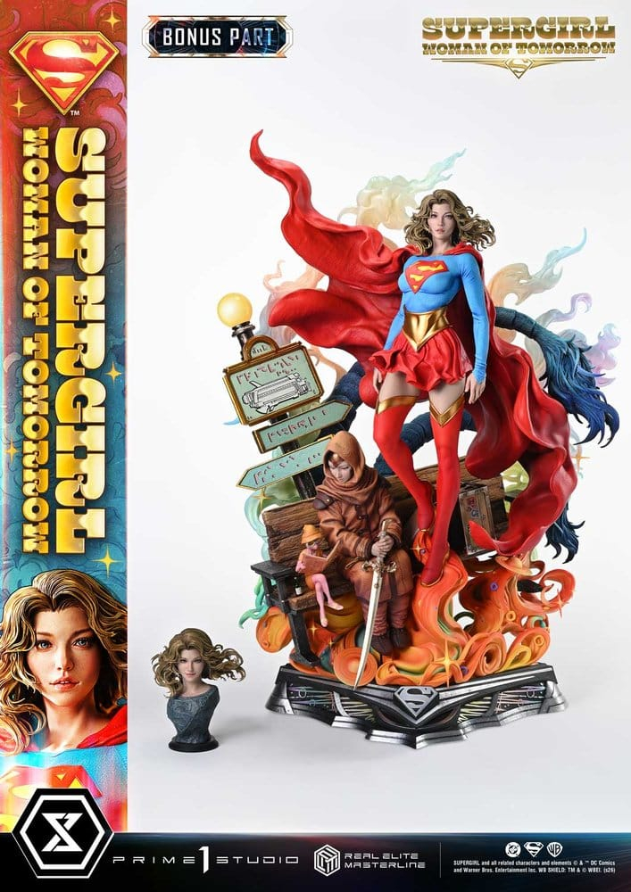 DC Comics Real Elite Masterline Series Statue 1/4 Supergirl Woman of Tomorrow Bonus Version 63 cm [13]