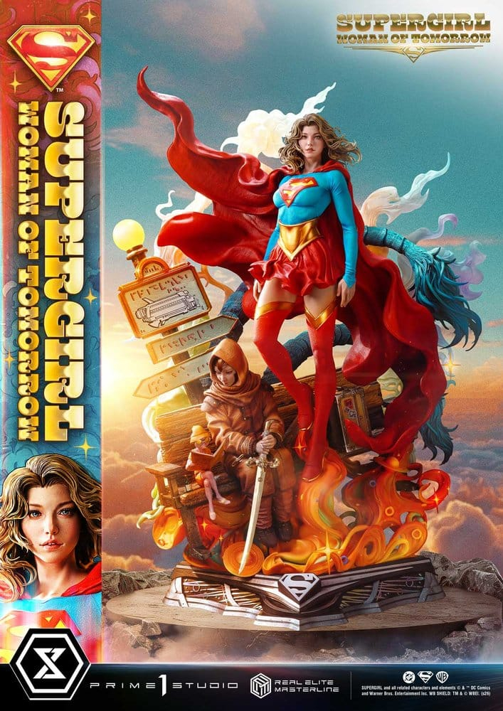 DC Comics Real Elite Masterline Series Statue 1/4 Supergirl Woman of Tomorrow Bonus Version 63 cm [9]