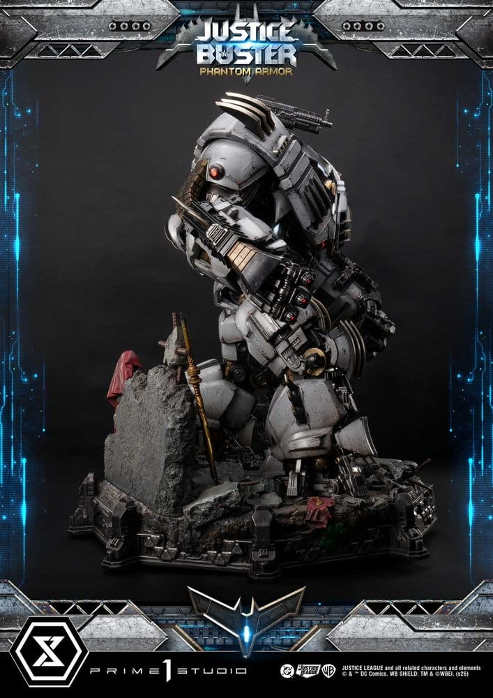 DC Comics Ultimate Museum Masterline Statue Justice Buster: Phantom Armor (Design By Josh Nizzi) 88 cm [9]