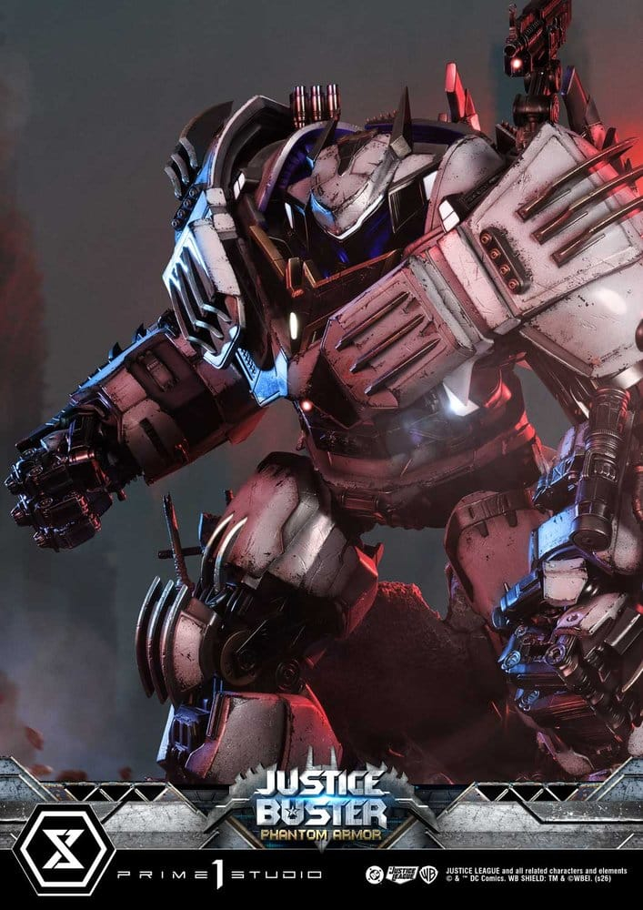 DC Comics Ultimate Museum Masterline Statue Justice Buster: Phantom Armor (Design By Josh Nizzi) 88 cm [14]