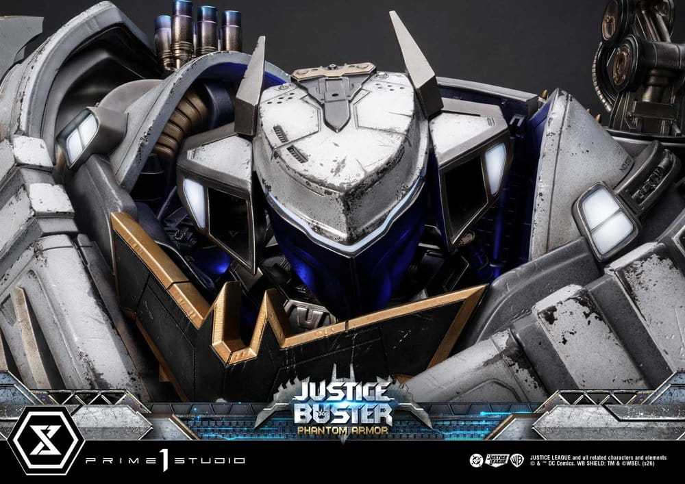 DC Comics Ultimate Museum Masterline Statue Justice Buster: Phantom Armor (Design By Josh Nizzi) 88 cm [12]