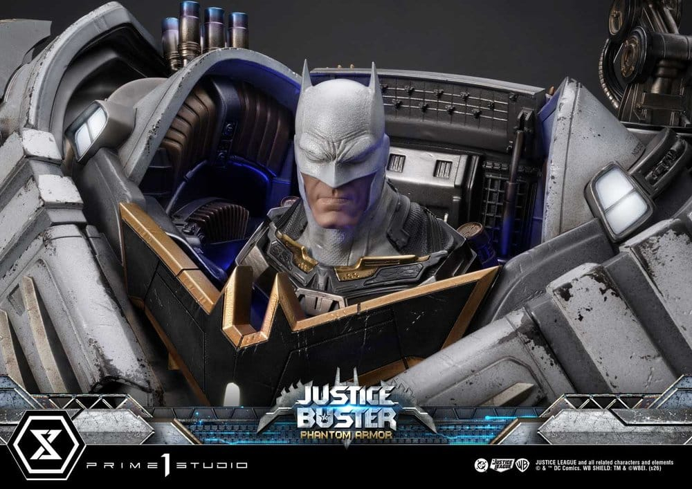 DC Comics Ultimate Museum Masterline Statue Justice Buster: Phantom Armor (Design By Josh Nizzi) 88 cm [13]