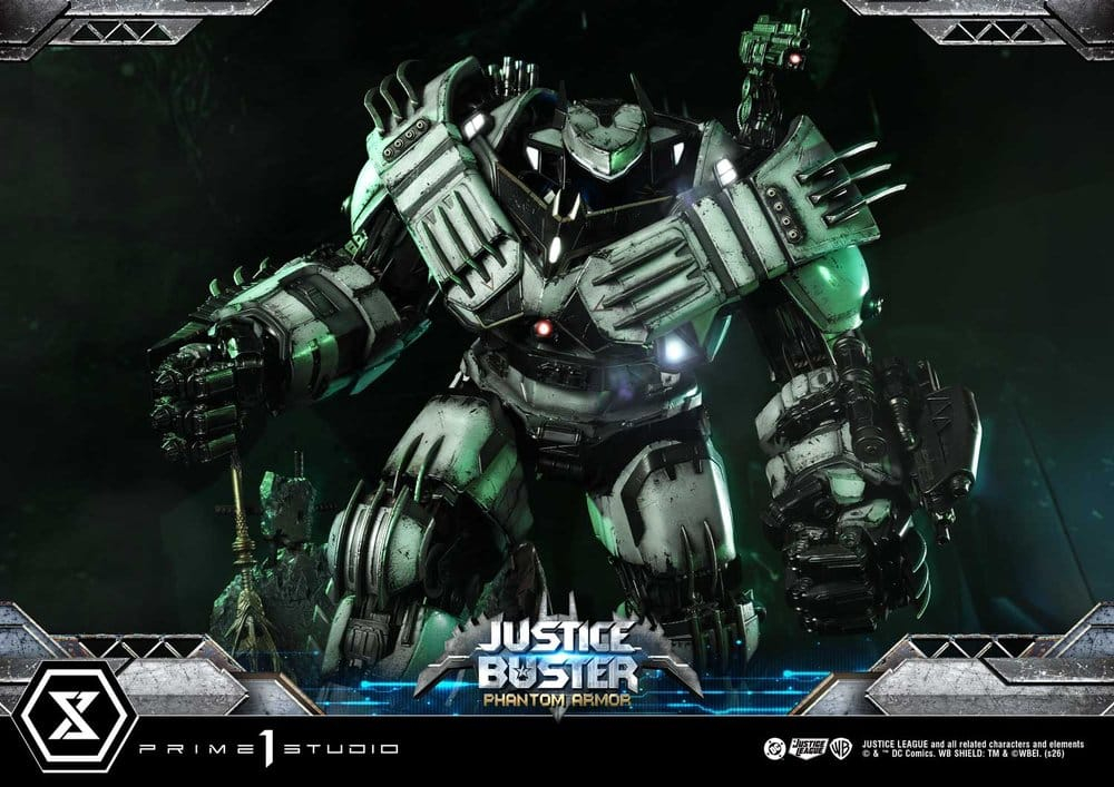 DC Comics Ultimate Museum Masterline Statue Justice Buster: Phantom Armor (Design By Josh Nizzi) 88 cm [21]