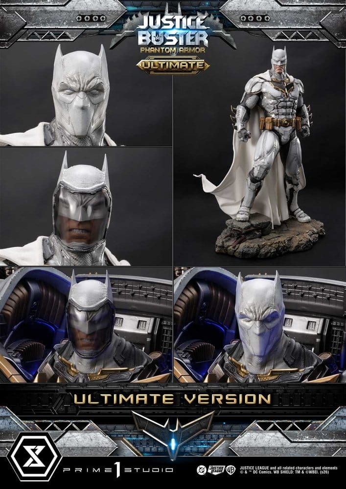 DC Comics Ultimate Museum Masterline Statue Justice Buster: Phantom Armor (Design By Josh Nizzi) Ultimate Bonus Version 88 cm [13]