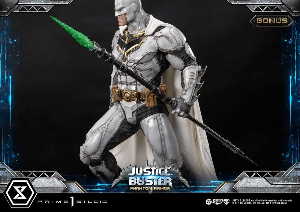 DC Comics Ultimate Museum Masterline Statue Justice Buster: Phantom Armor (Design By Josh Nizzi) Ultimate Bonus Version 88 cm [6]