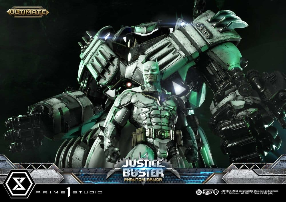 DC Comics Ultimate Museum Masterline Statue Justice Buster: Phantom Armor (Design By Josh Nizzi) Ultimate Bonus Version 88 cm [7]