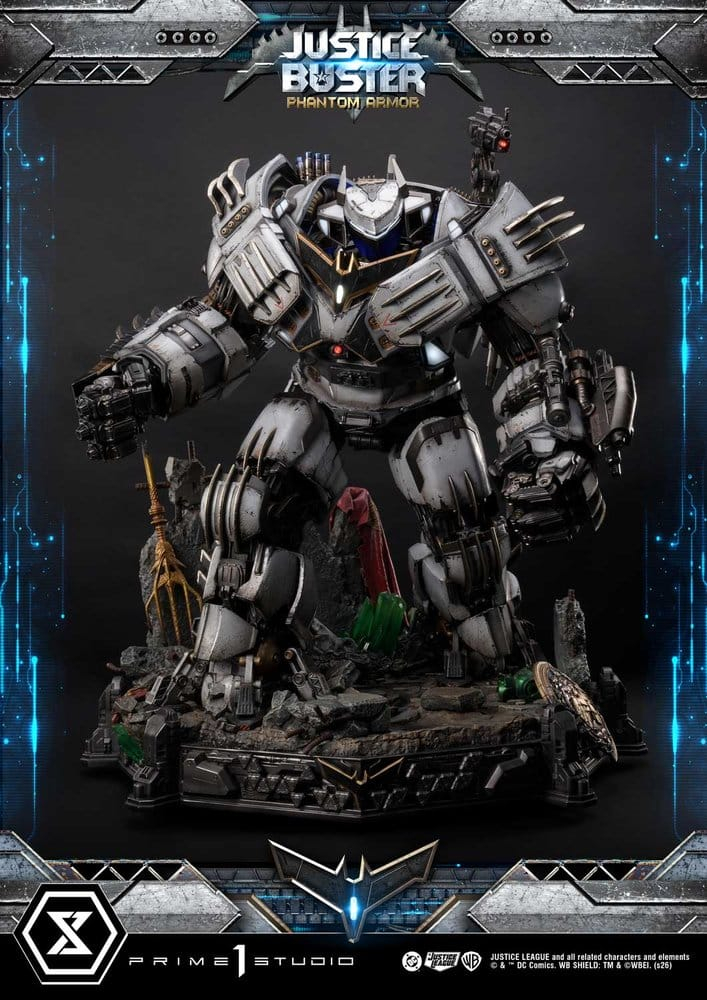DC Comics Ultimate Museum Masterline Statue Justice Buster: Phantom Armor (Design By Josh Nizzi) Ultimate Version 88 cm [17]