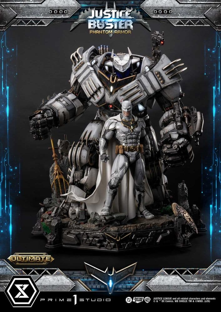 DC Comics Ultimate Museum Masterline Statue Justice Buster: Phantom Armor (Design By Josh Nizzi) Ultimate Version 88 cm [26]