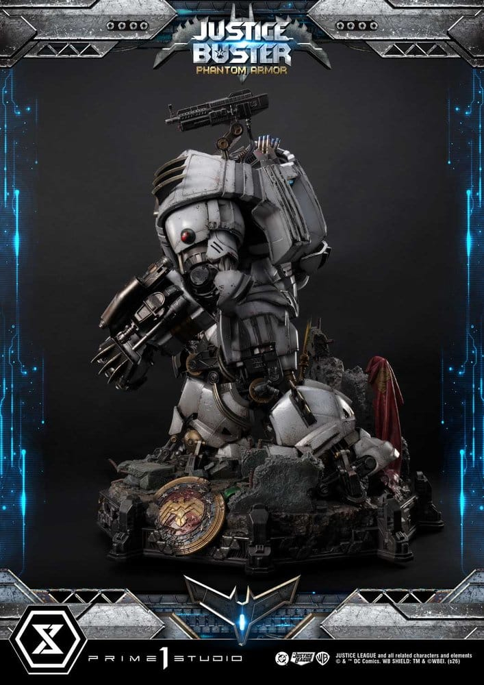 DC Comics Ultimate Museum Masterline Statue Justice Buster: Phantom Armor (Design By Josh Nizzi) Ultimate Version 88 cm [22]