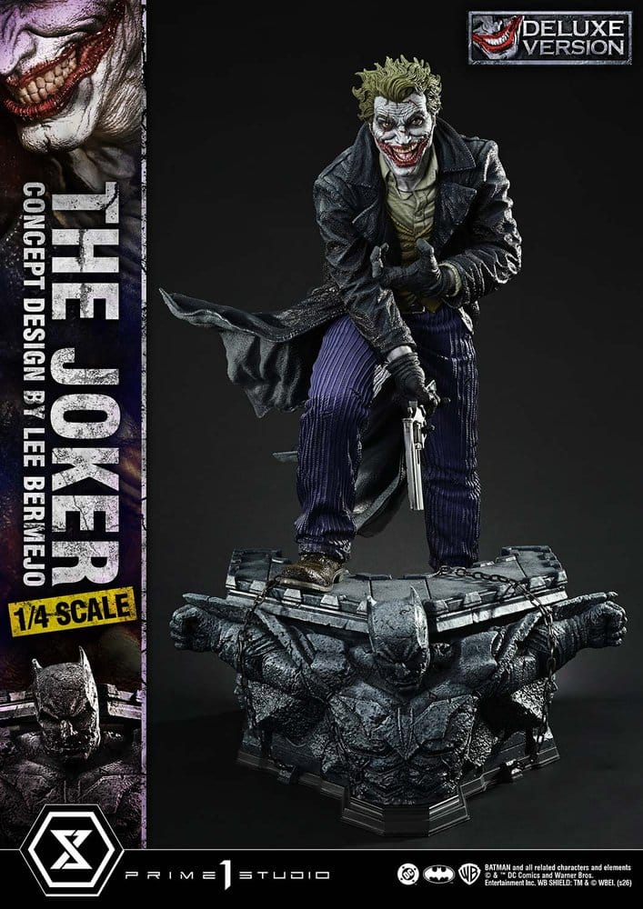 DC Comics Ultimate Premium Masterline Series Statue 1/4 The Joker (Concept Design by Lee Bermejo) Deluxe Version 53 cm [10]