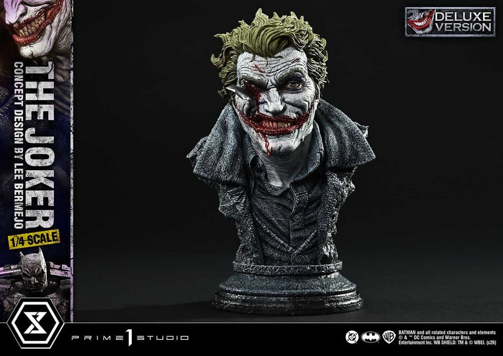 DC Comics Ultimate Premium Masterline Series Statue 1/4 The Joker (Concept Design by Lee Bermejo) Deluxe Version 53 cm [16]