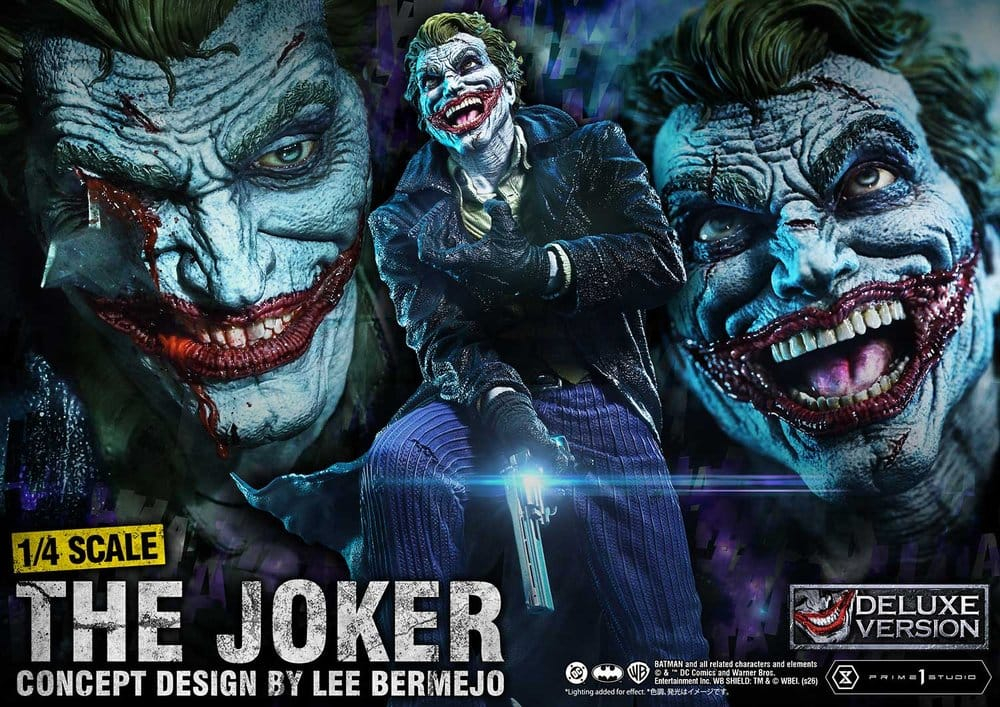 DC Comics Ultimate Premium Masterline Series Statue 1/4 The Joker (Concept Design by Lee Bermejo) Deluxe Version 53 cm [2]